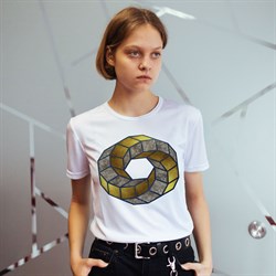 Футболка "circle", женская 1748