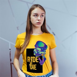 Футболка "Ride or die", женская 1763