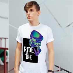 Футболка "Ride or die", мужская 1764