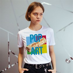 Футболка "PopArt", женская