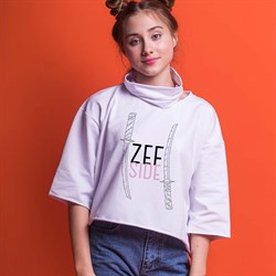 Фуфайка короткая ZEF SIDE, Унисекс