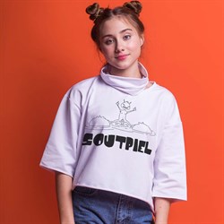 Фуфайка короткая  SOUTPIEL, Унисекс
