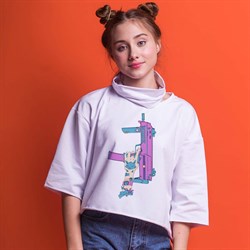 Фуфайка короткая GUN, Унисекс
