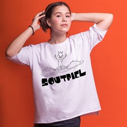 Фуфайка короткий рукав SOUTPIEL, Унисекс