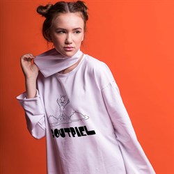 Фуфайка длинный рукав  SOUTPIEL, Унисекс