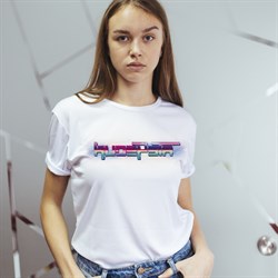 ФУТБОЛКА РАЙОН КУДЕПСТА, женская ФУТБОЛКА РАЙОН КУДЕПСТА, женская