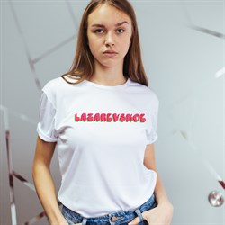 ФУТБОЛКА РАЙОН ЛАЗАРЕВСКОЕ, женская ФУТБОЛКА РАЙОН ЛАЗАРЕВСКОЕ, женская