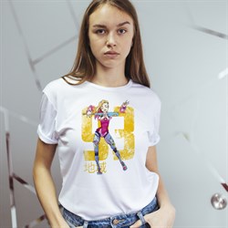 ФУТБОЛКА KIBER GIRL, женская ФУТБОЛКА KIBER GIRL, женская
